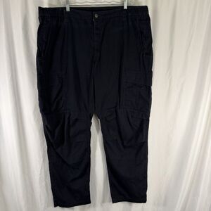 Vertex Phantom Ops Tactical Pants Men's 44x32 Navy Blue Cargo Hiking Zip Pockets